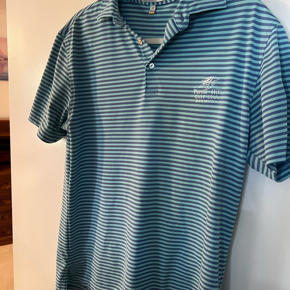 Man’s Peter Millar golf shirt size Small